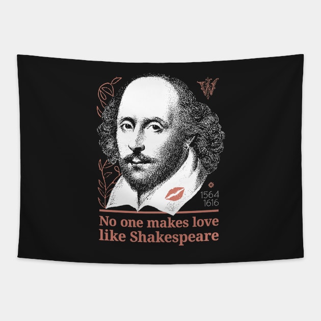 Funny Shakespeare designs Cool Theatre Actor Gifts #2 Tapestry by TwistedCity