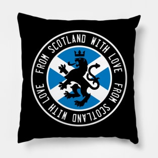 From Scotland with love Pillow