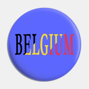 Belgium Pin