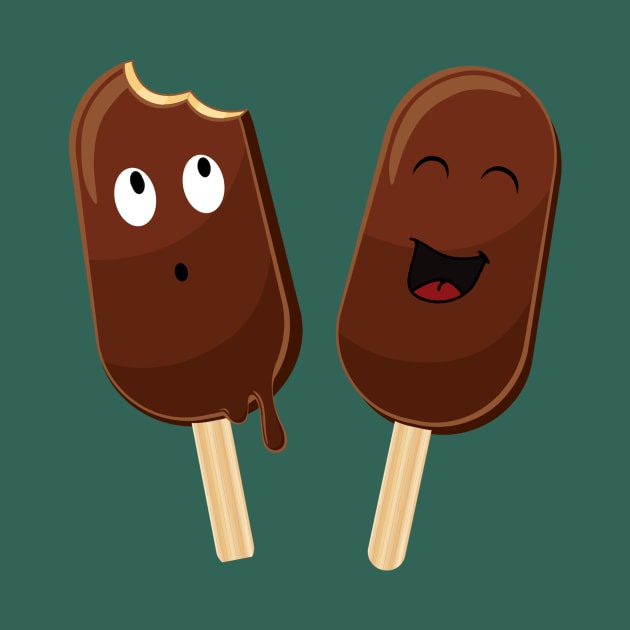 Funny chocolate icecream by Unelmoija