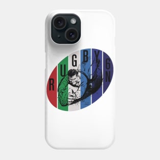 Rugby Six Nations Art by PPereyra Phone Case