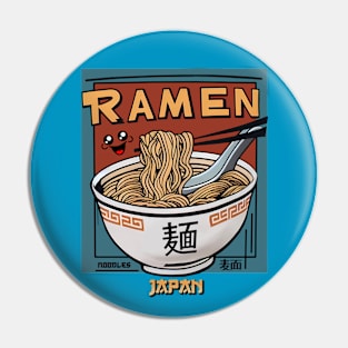 Retro Ramen Noodles Pin