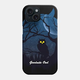 Goodnite Owl Phone Case