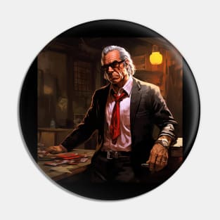 Jean Baudrillard Pin