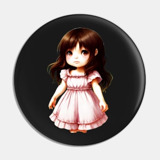 Chibi Child Pin