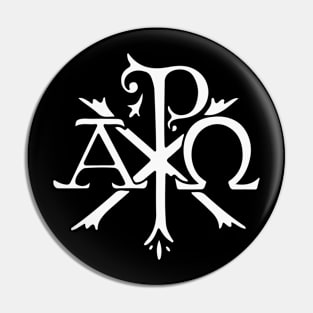 Chi Rho Alpha Omega Pin