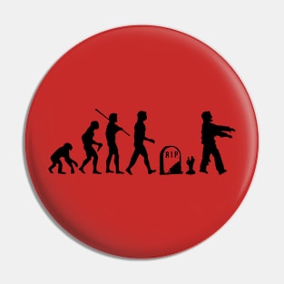 zombie evolution Pin