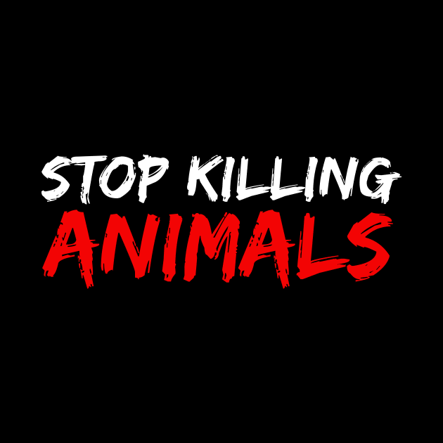 Stop Killing Animals - Animal Rights Bumper by Vegan Screams