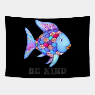 Be Kind Rainbow Fish Teacher Life Teaching Back To School Tapestry