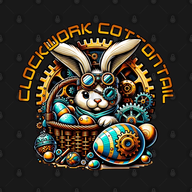 Steampunk Easter Bunny by HolidayBug