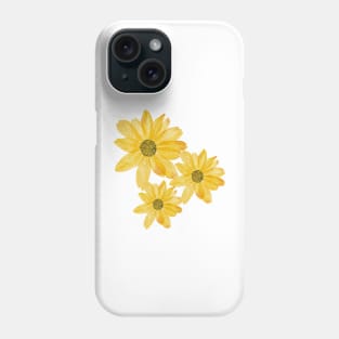 Little Yellow Daisies Phone Case