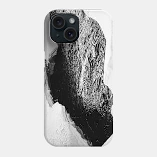 Close Up Of Frozen River Stream Phone Case