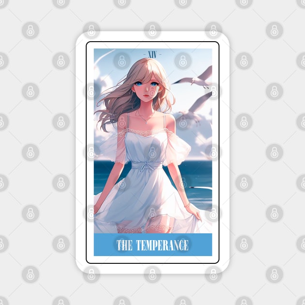 the temperance - swiftie tarot card Magnet by sadieillust