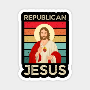Republican-Jesus Magnet