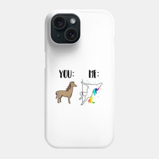 'Horse You Unicorn Me' Lovely Horse LGBT Gift Phone Case