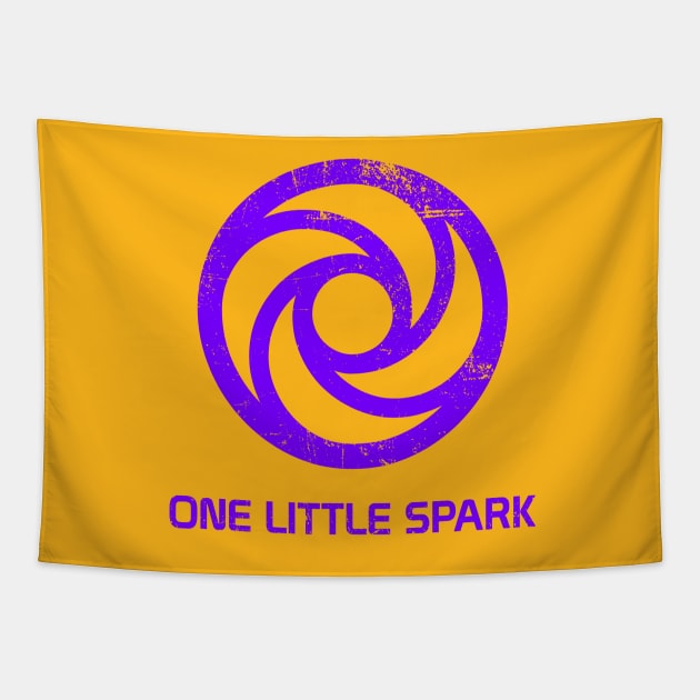 One Little Spark Tapestry by BackstageMagic