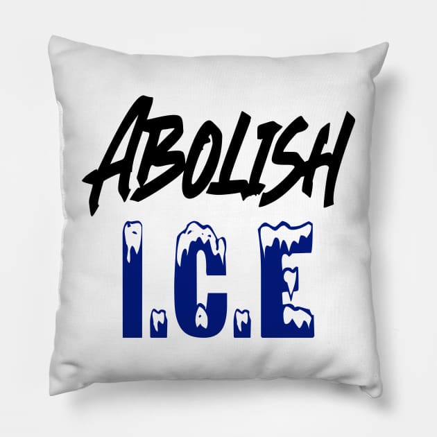 Abolish I.C.E Pillow by RevolutionToday