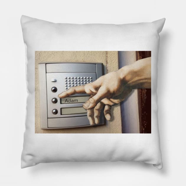 knockin on heaven's door Pillow by tonyleone