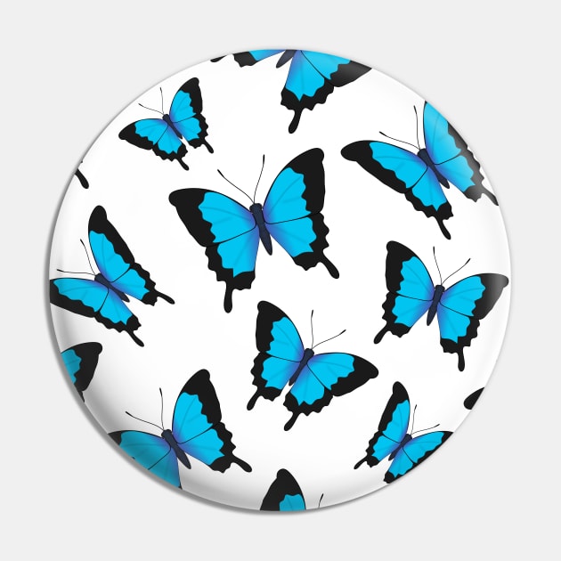 Ulysses Butterflies Pin by Nutmegfairy