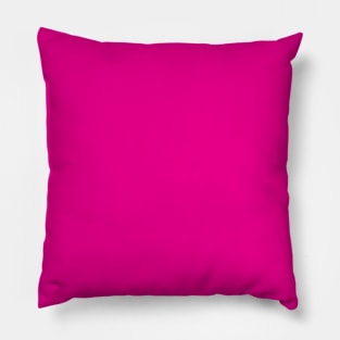 Fiji Fuchsia Purple Pink Magenta Tropical Romance Solid Color Pillow