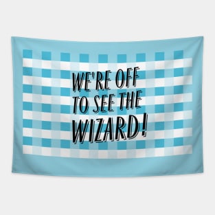 wizard of oz gingham Tapestry