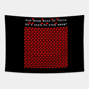 Red Flag Warning Tapestry