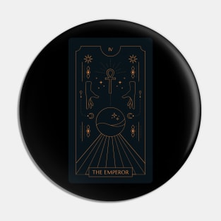 The Emperor Tarot Card Pin
