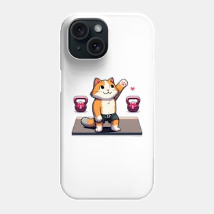 Kettlebell Kitty's Hi-Five Phone Case