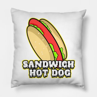 Hod dog sandwich Pillow