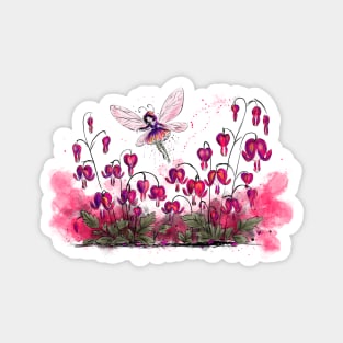 Bleeding Heart Fairy Magnet