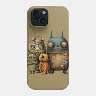 Alien Family Vacation Phone Case