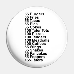 55 Burgers Pin