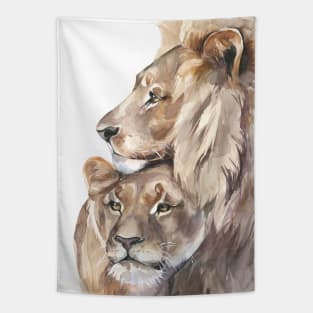 Lions Tapestry