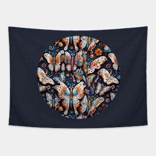 Magical fantasy butterflies Tapestry