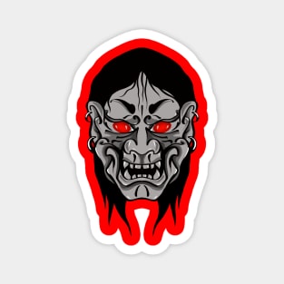 Evil face Magnet