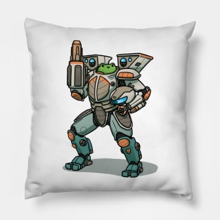 Official MechFrog Avatar Shirt Pillow