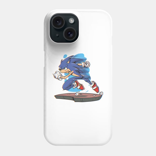 sonic Phone Case by dubcarnage