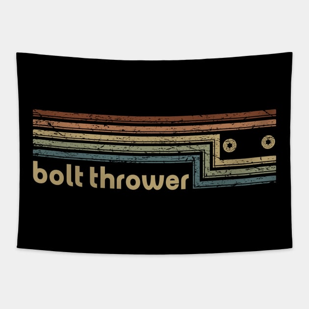 Bolt Thrower Cassette Stripes Tapestry by casetifymask