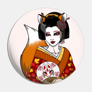 Kitsune Pin