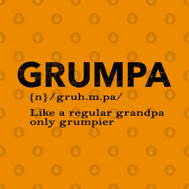 Grumpa Like A Regular Grandpa Only Grumpier, funny gift for grumpa, Grumpa, I'm a Grumpa, by BaronBoutiquesStore
