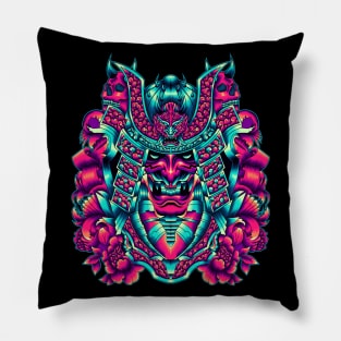 Oni Mask from the future Pillow