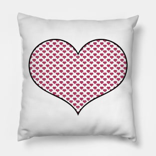 Hearts in Heart Pillow