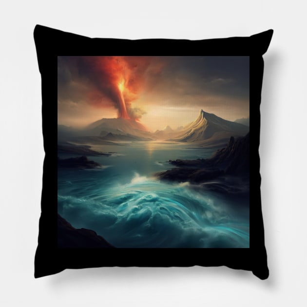 Wild Earth . Pillow by Canadaman99