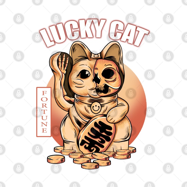 Lucky Cat by HSPtees