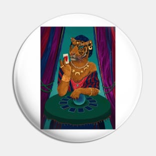 Tigress fortune teller Pin