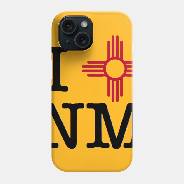 I Zia Sun New Mexico Phone Case by KyleHarlow