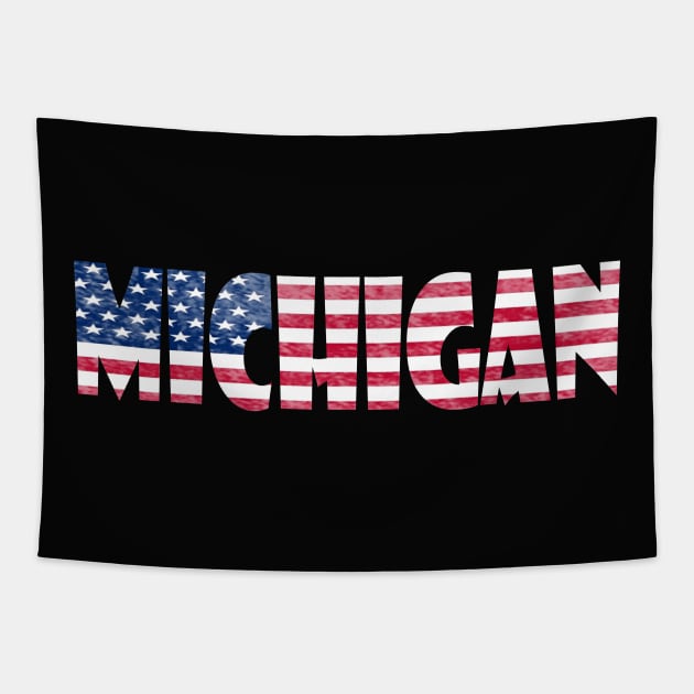 Michigan state Tapestry by halazidan