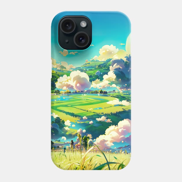 Field Of Colors Phone Case by Holosomnia