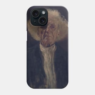 Blind Man by Gustav Klimt Phone Case