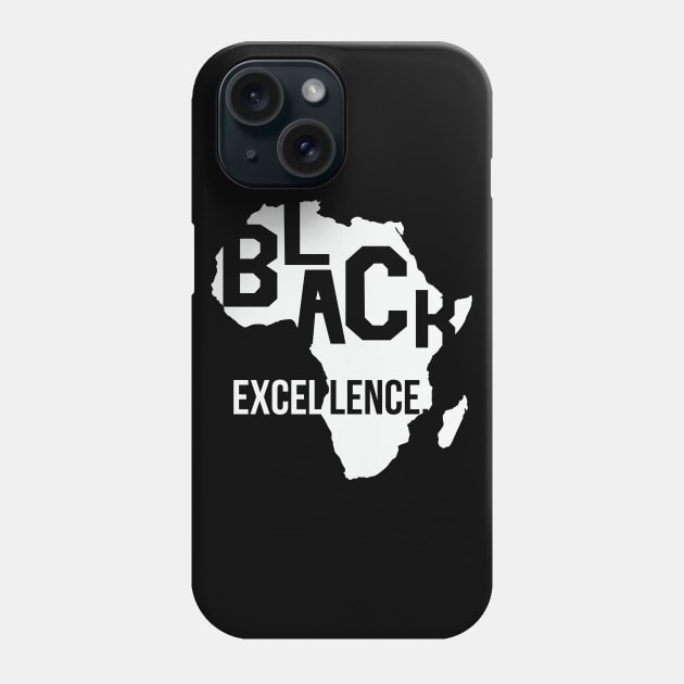 Black Excellence, Black History Month, Black Lives Matter, African American History Phone Case by UrbanLifeApparel